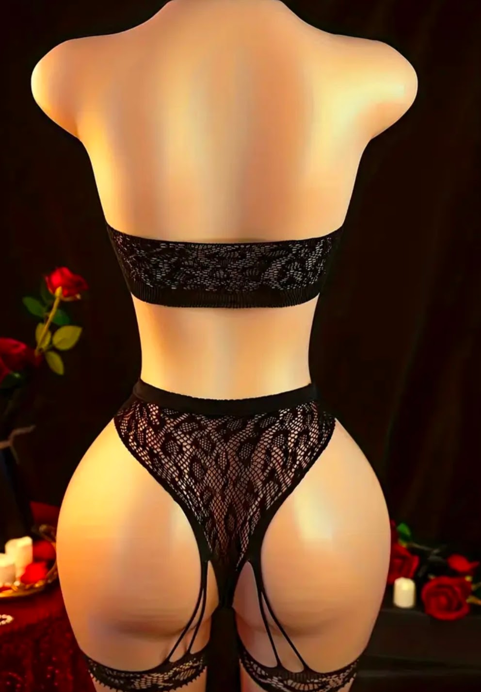 Lencería Seductora para Mujer - 2 Piezas - Talla única